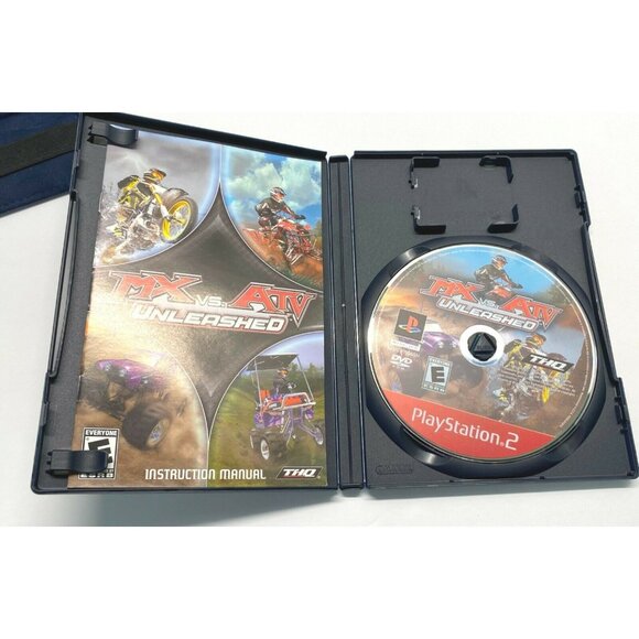 MX vs ATV Unleashed PS2 Video Game Complete Greatest Hits Playstation 2005 - Picture 3 of 6